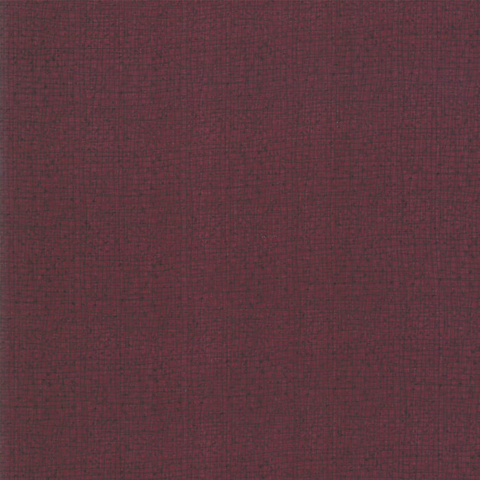 Thatched Burgundy - 1 yard 24 inches