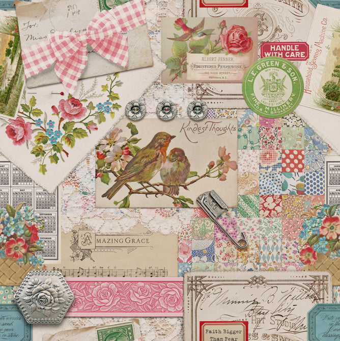 Leather & Lace and Amazing Grace Collage Multi