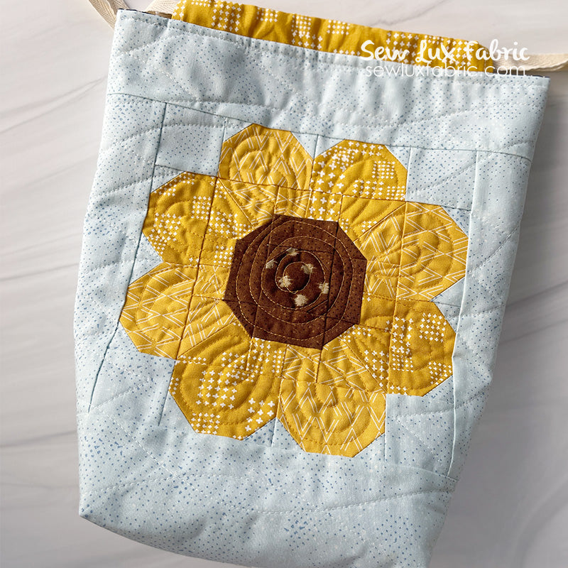 Mini Bloomberg Drawstring Bag Supply Kit - Sunflower