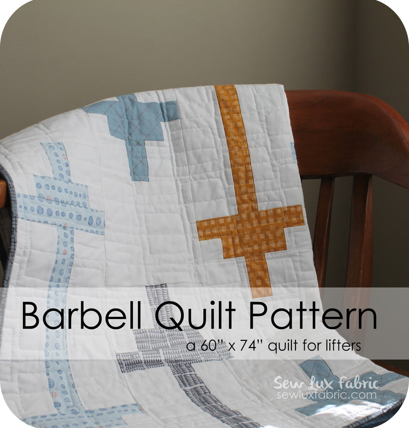 Barbell Quilt Pattern - PDF