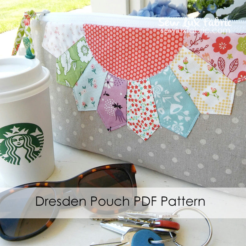Dresden Pouch Pattern PDF