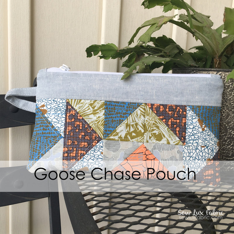 Goose Chase Pouch Pattern PDF