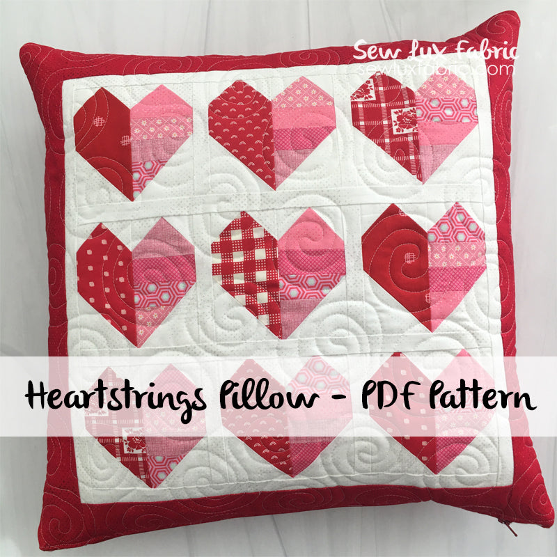 Heartstrings Pillow - PDF Pattern
