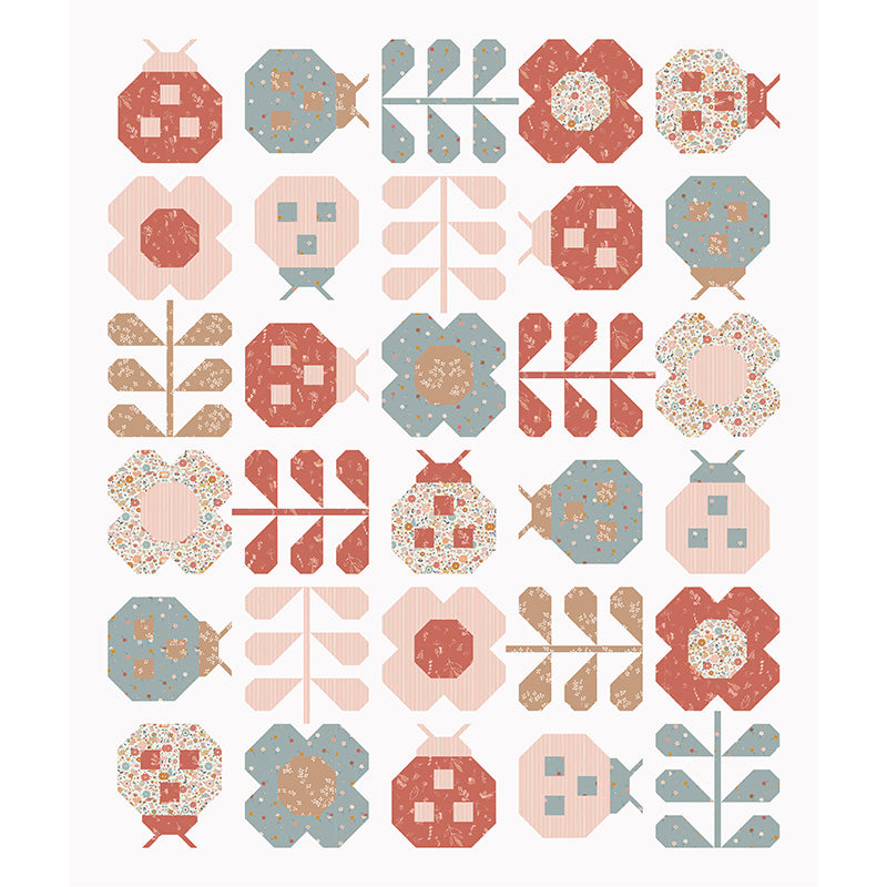 Hello Spring Quilt Fabric Kit - Gayle Loraine