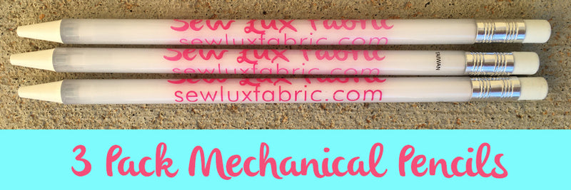 Sew Lux Mechanical Pencils - 3 Pack