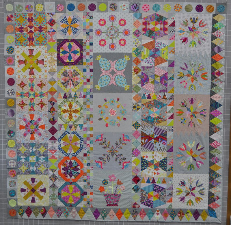 Golden Days Quilt - Complete Pattern and Template Set