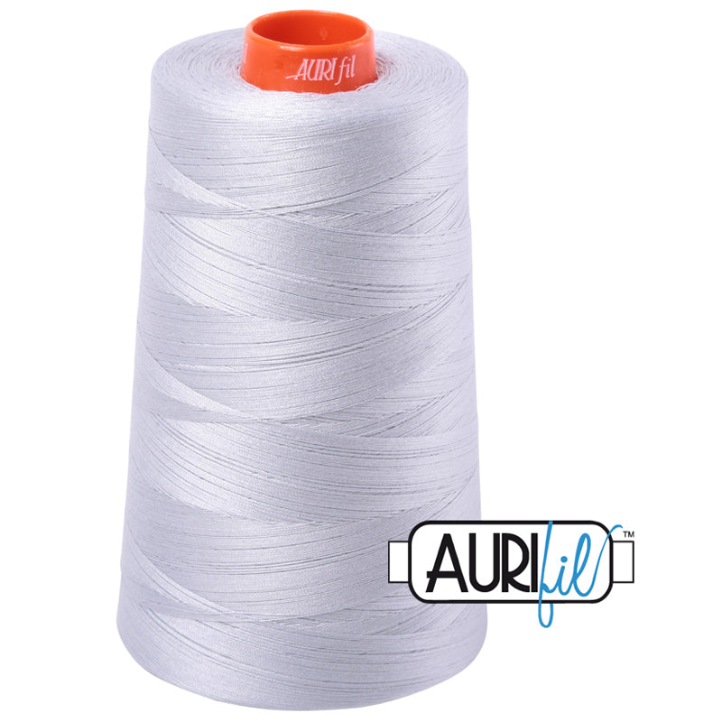 Aurifil Cotton Mako Thread 50wt Dove Grey Cone - PREORDER